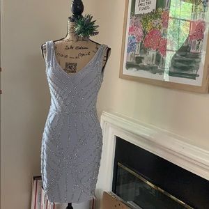 Xscape Mini dress with sequins